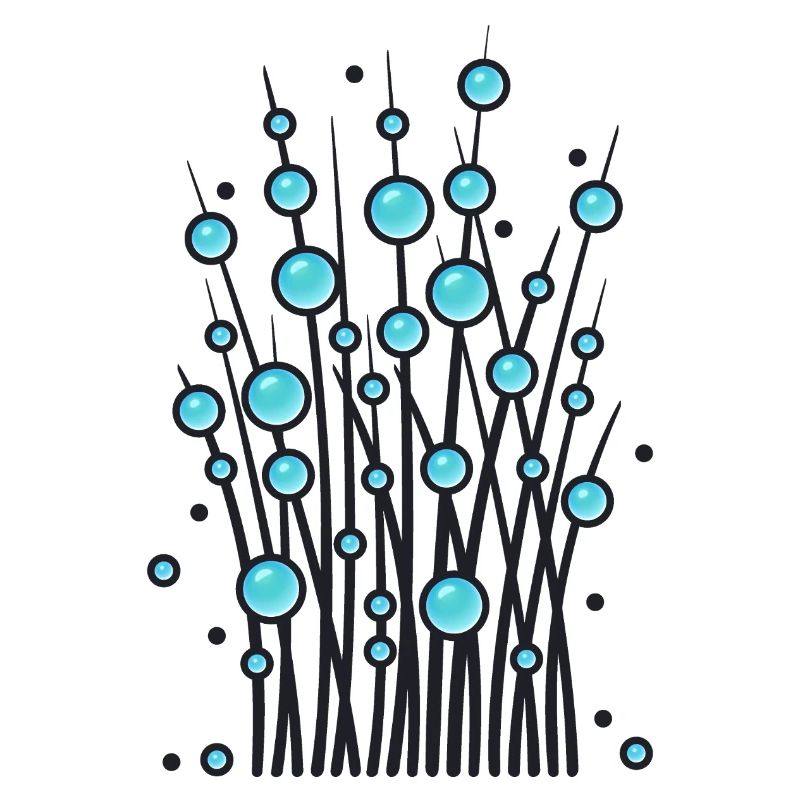 Luminous bale structure