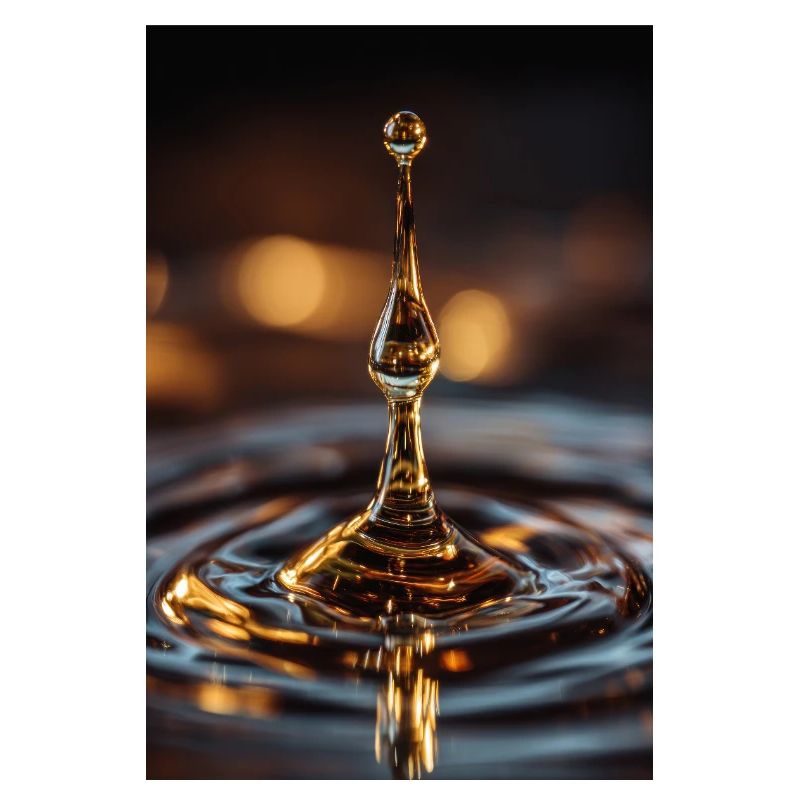 Goutte d’eau dorée Splash