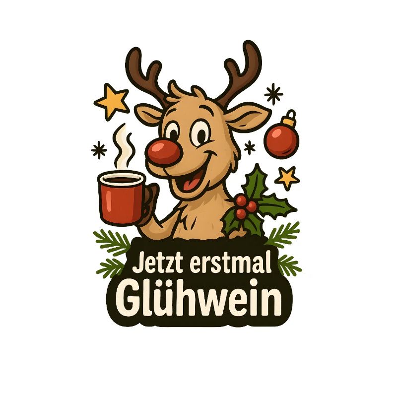 Now first mulled wine reindeer
