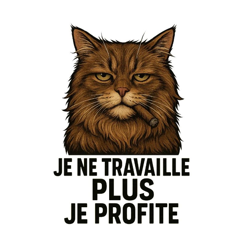 Cat. I don't work anymore, I enjoy it.