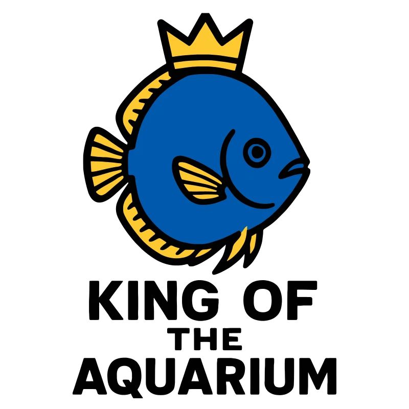 Der König des Aquariums gekrönten Diskusfisch