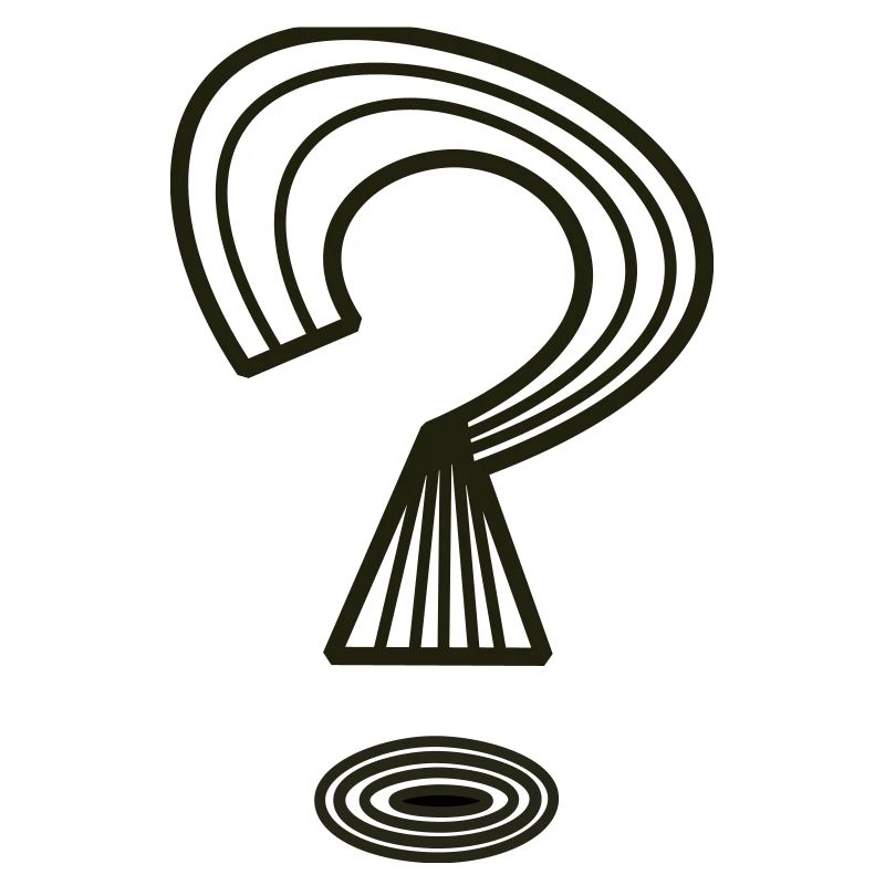 Question mark by Cean