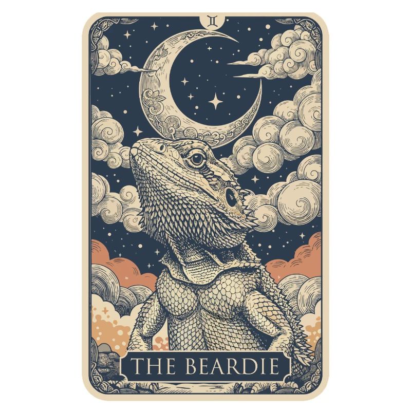 Der Bartagarot-Tarot-Bartdrachen-Liebhaber