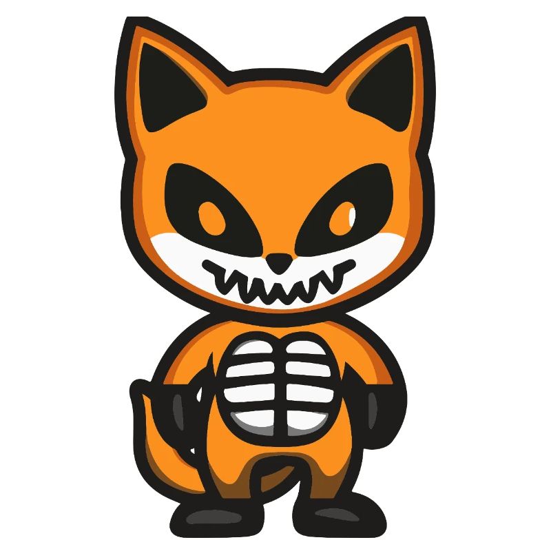 Fox Halloween Zombie