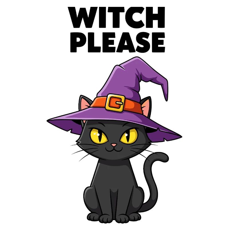 Midnight Kitten Witch
