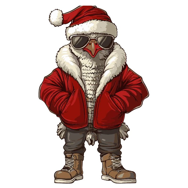 Dinde Noël Hiver