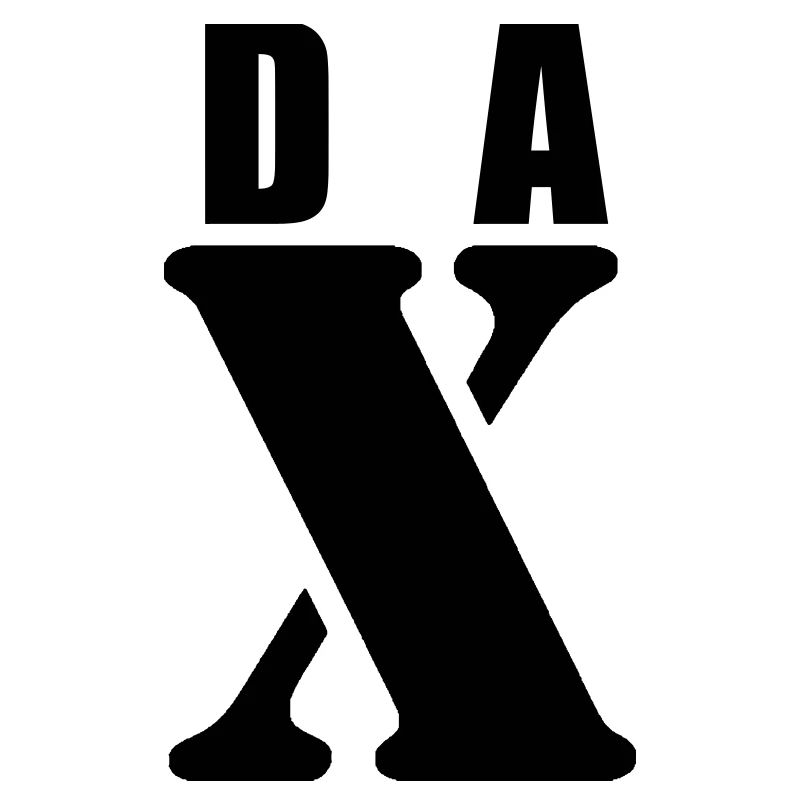 Dax – First Name Design | Minimal Typography