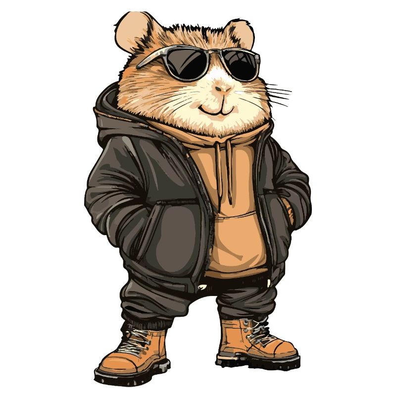 Hamster Cool Winter