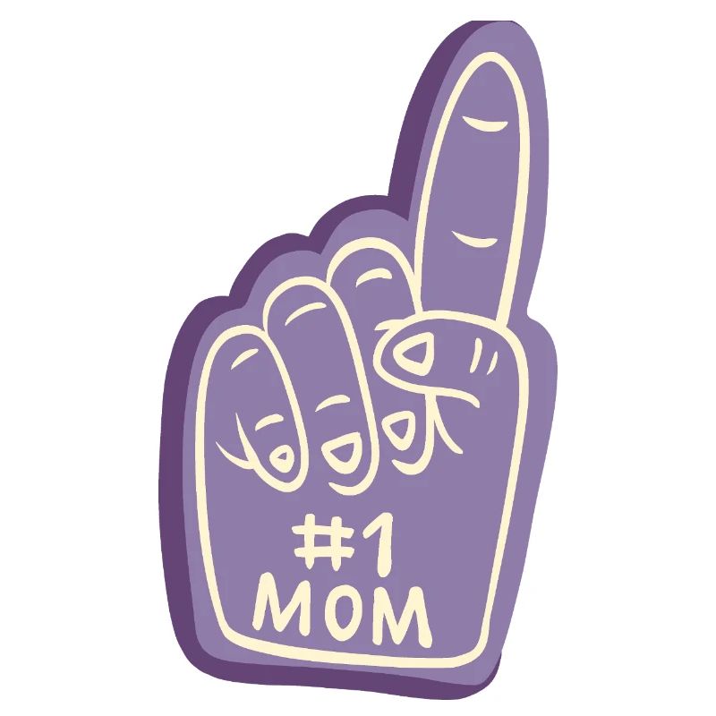 #1 Mom – Cool Fbased Illustration