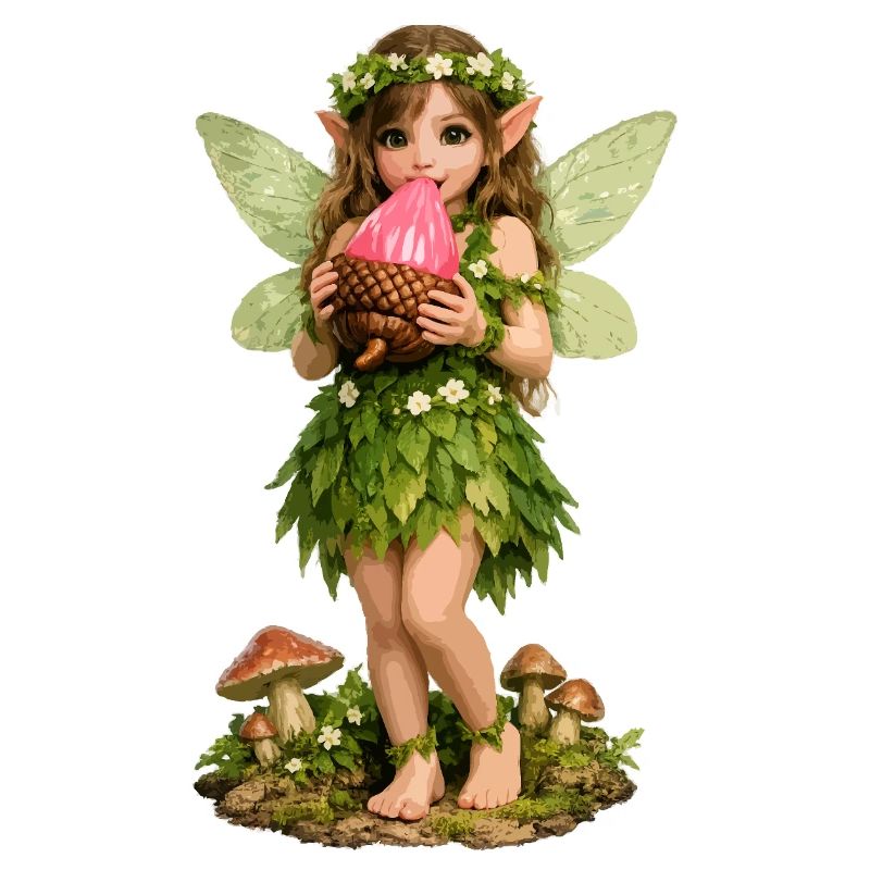 Fairy with pink glans