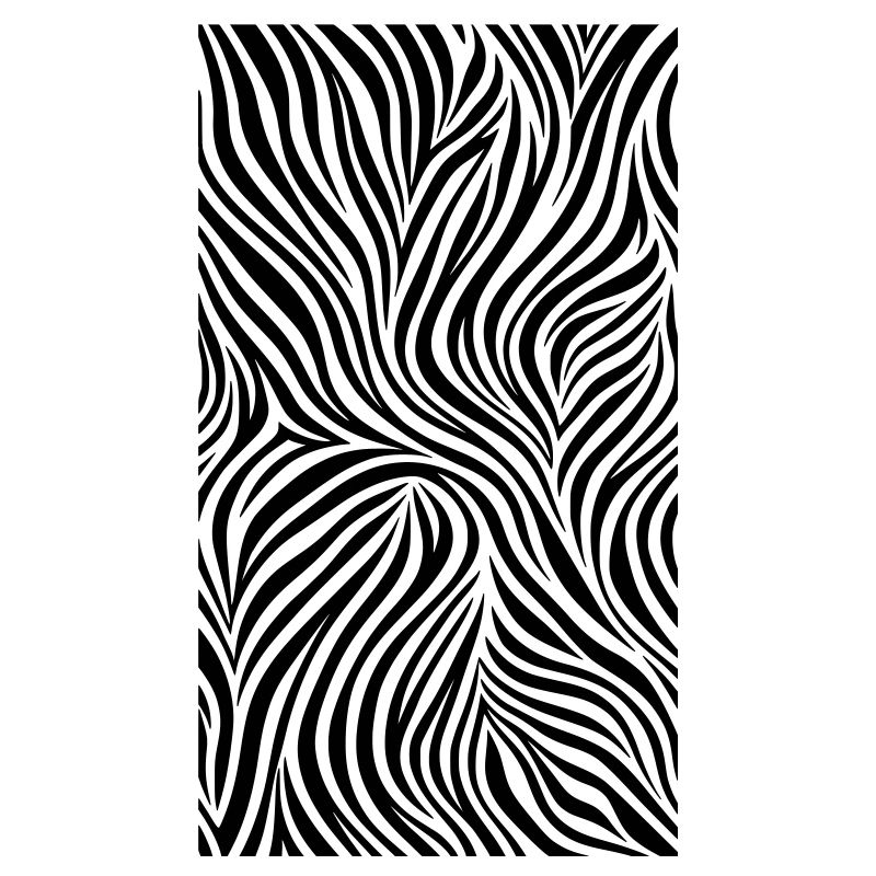 Zebra Stripe Zebra Pattern Stripe Black White
