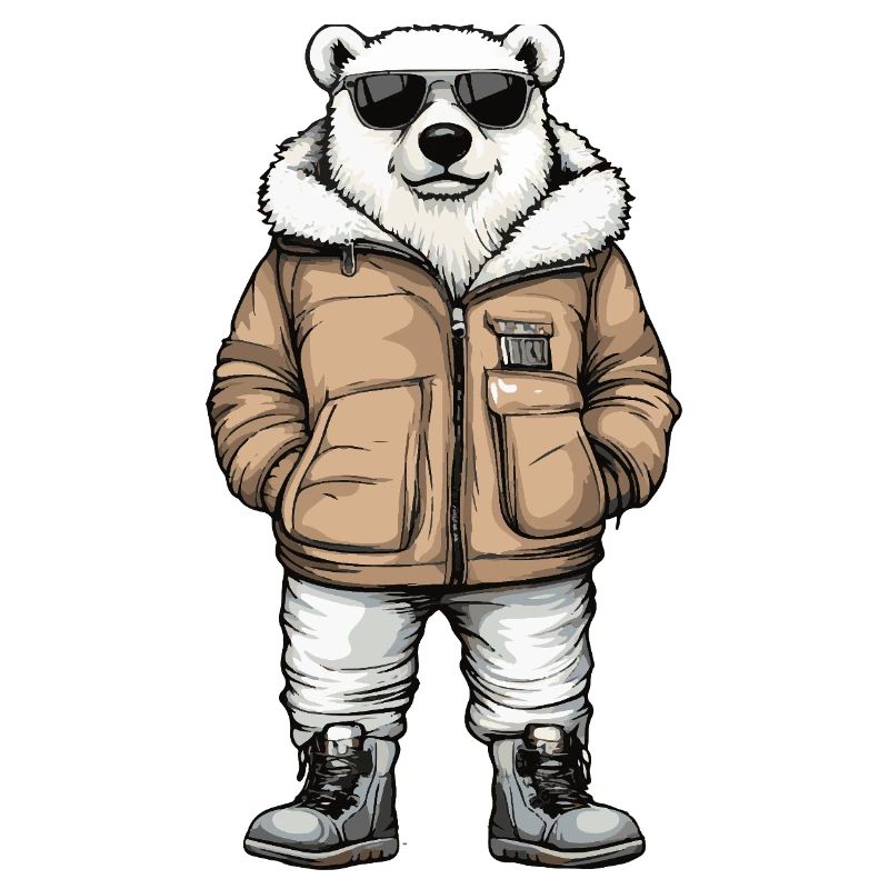 Polar Bear Cool Winter