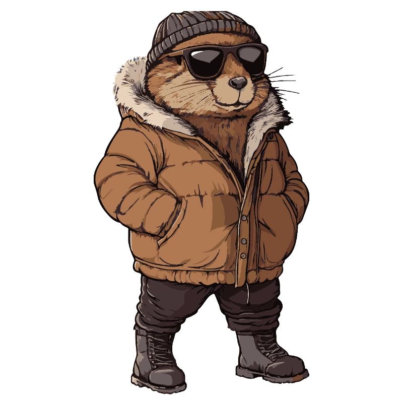 Beaver Cool Winter