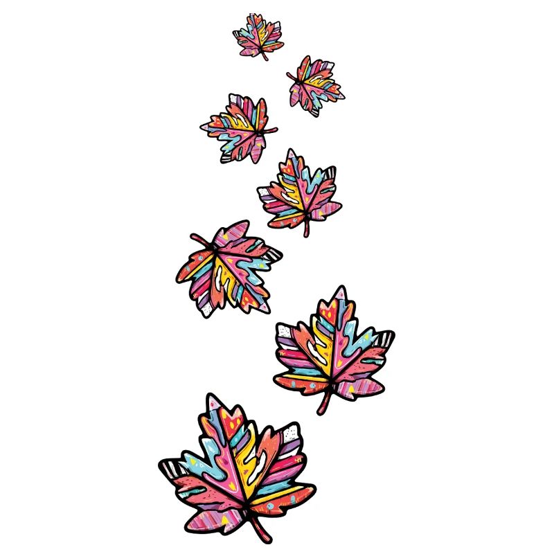 Maple Leaf Colorful Autumn