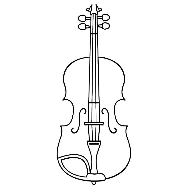 Style de ligne de violon