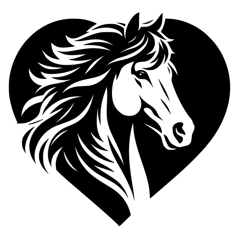 Horses Head Heart