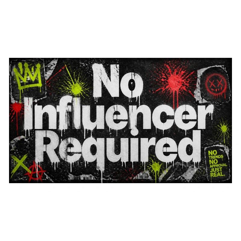 Aucun influenceur requis