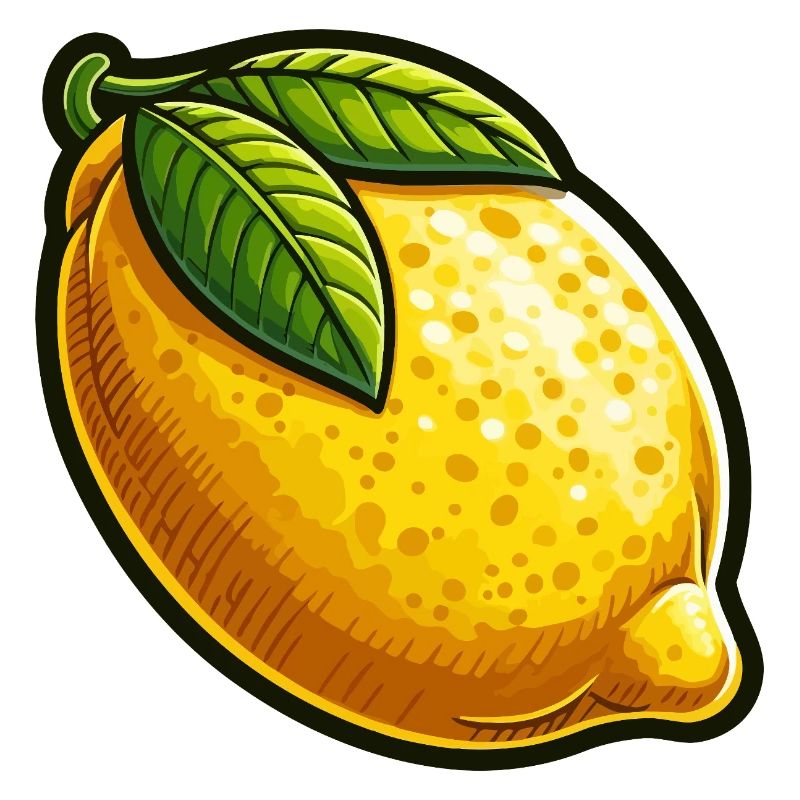 Lemon Natural Illustration
