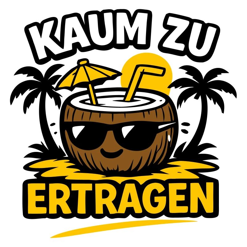 Kokosnuss Strandheld 
