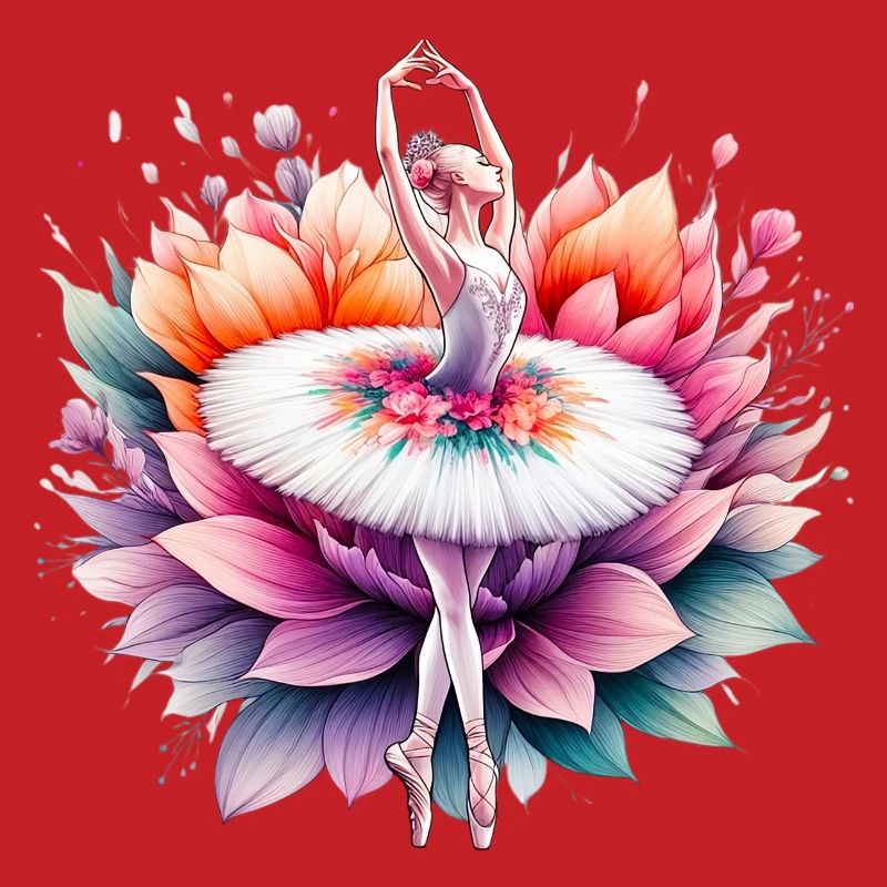 Danseuse de ballet avec tutu