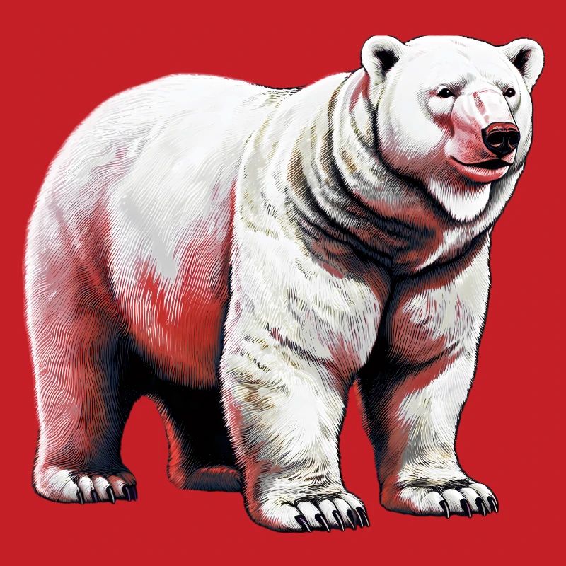 Weißer Eisbär