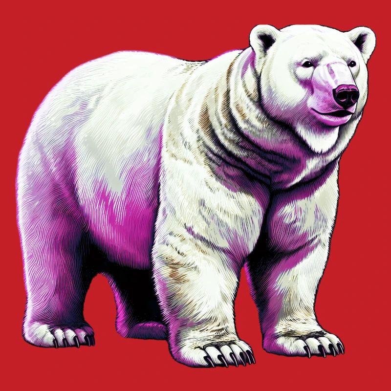 Weißer Eisbär