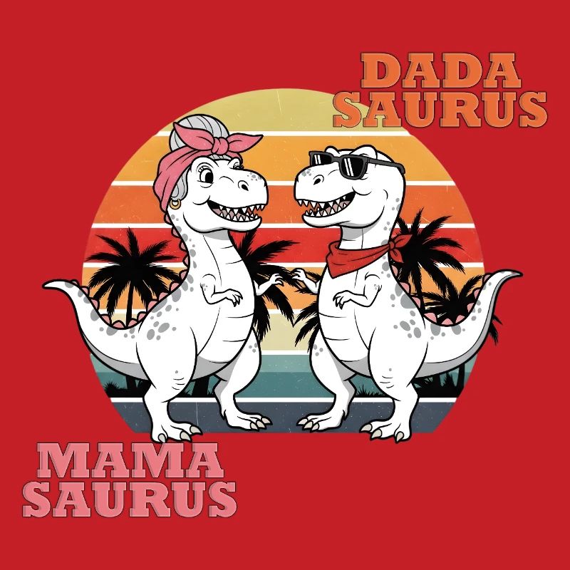 Mama & Dada Saurus – Le Duo Dino Fun !