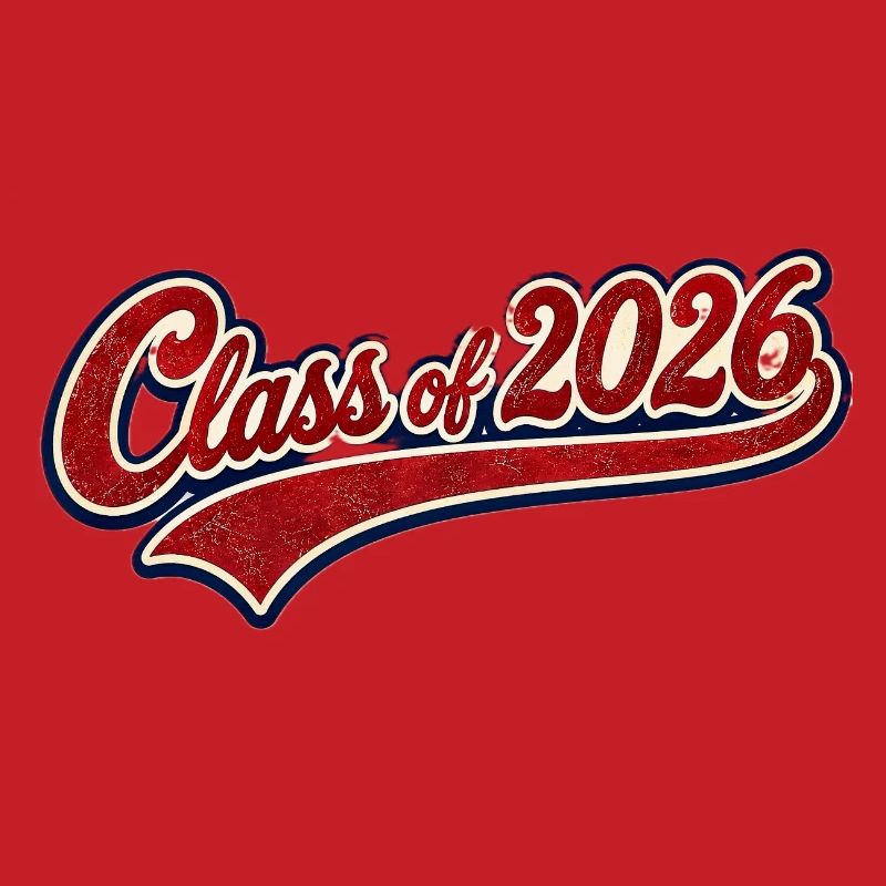 Klasse 2026 Retro Script