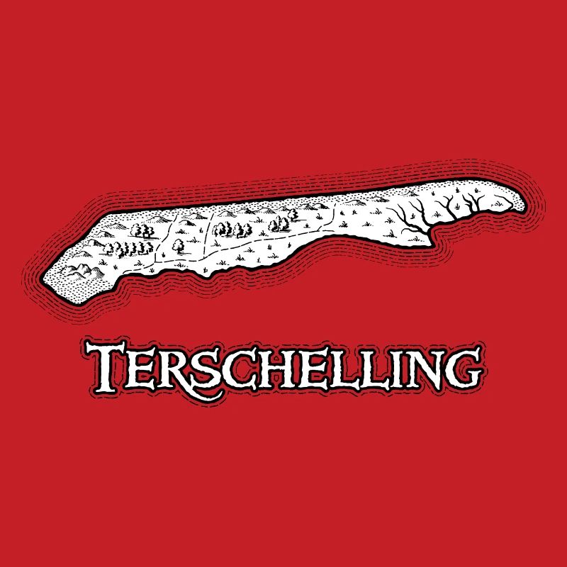 Terschelling | Antique map | Treasure map