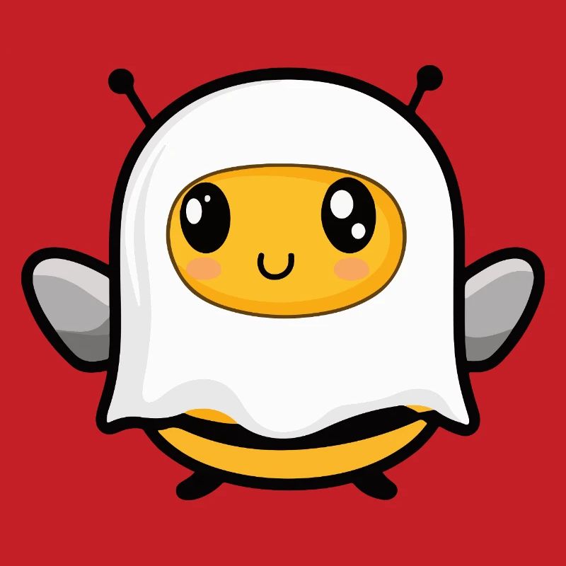 Bee Halloween Ghost
