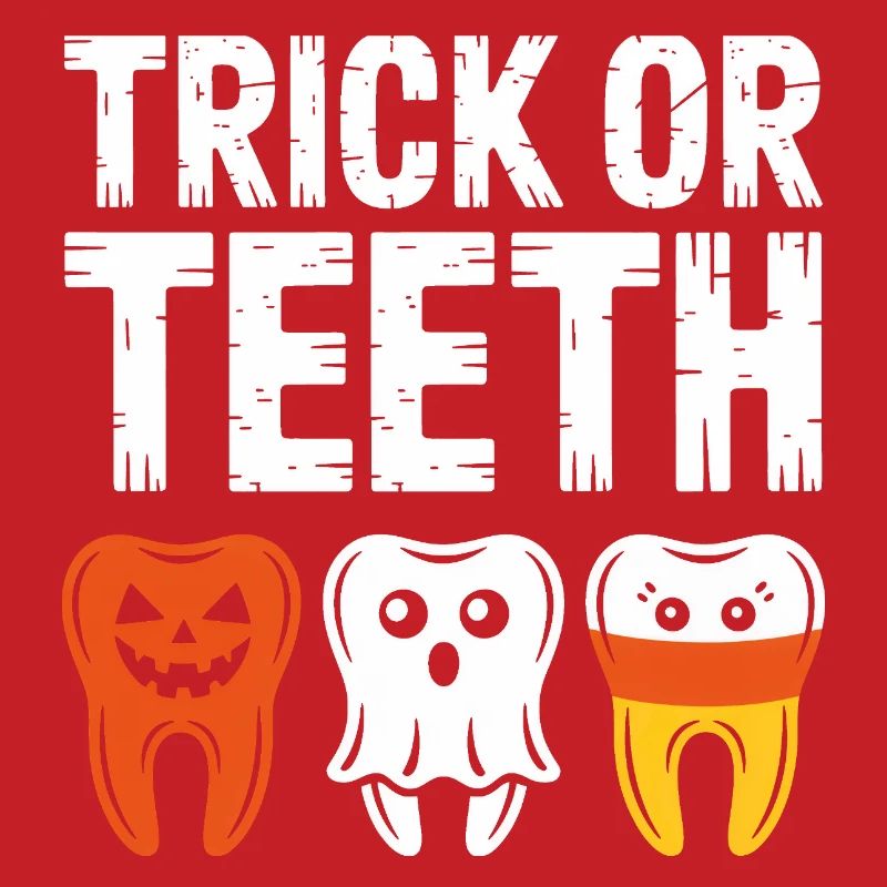 Trick oder Teeth Halloween-Trio