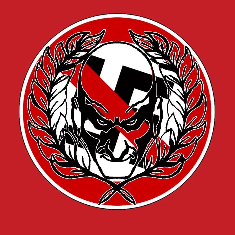 Kriegerischer Samurai Emblem