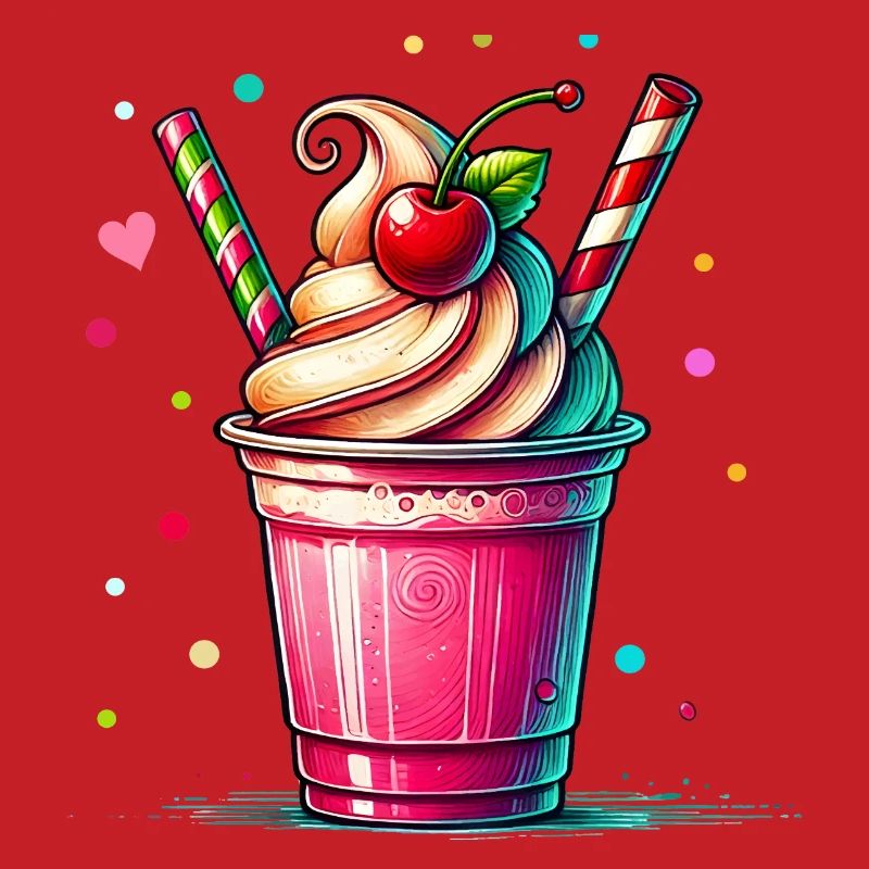 Seductive Cherry Dreams: Cherry Milkshake