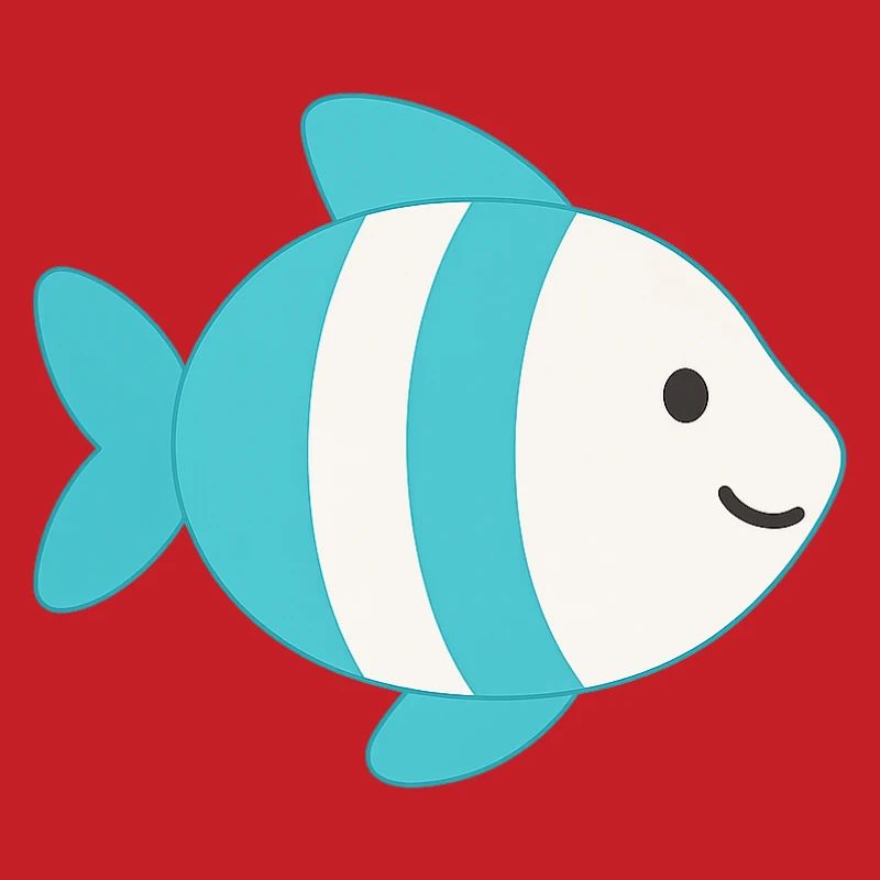 Fisch gestreift