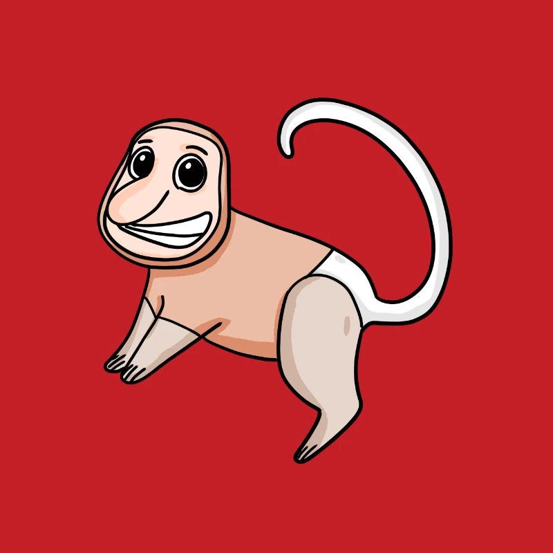 Proboscis Monkey Monkey Monkey