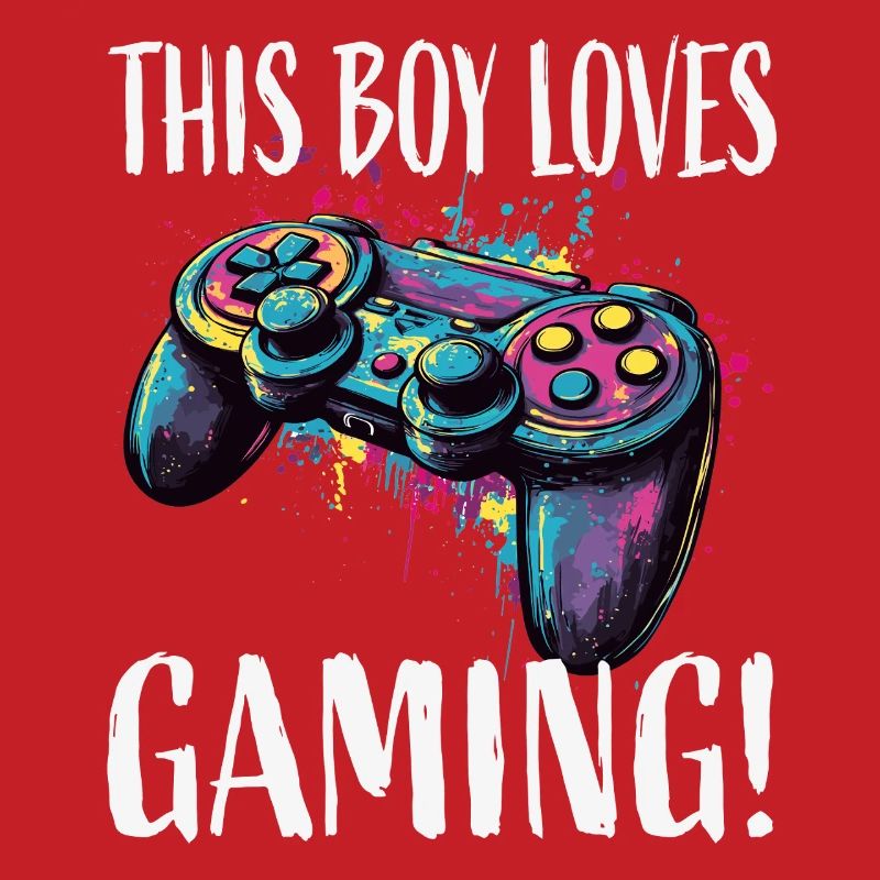 This Boy Loves Gaming Controller