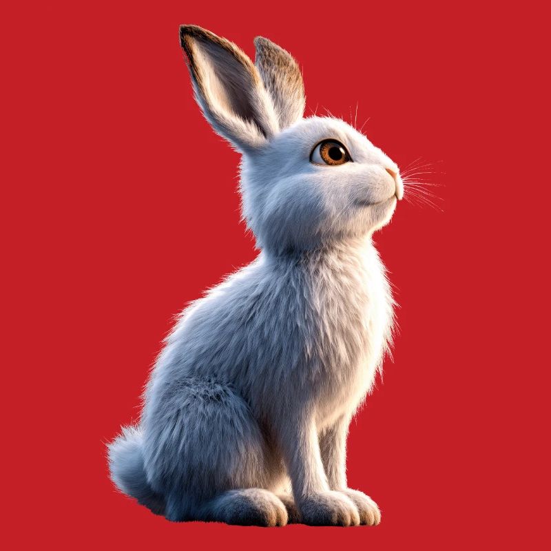 Mountain Rabbit Arctic Hare Albino Rabbit White Rabbit