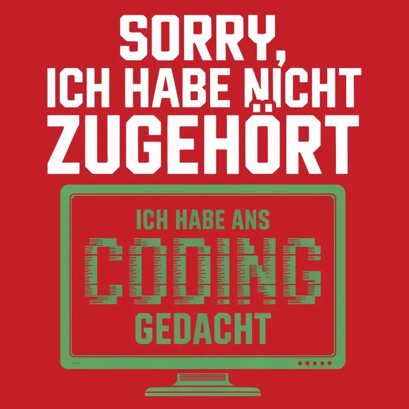 Sorry, I thought coding