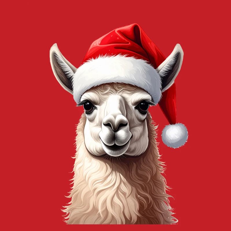 Lama oder Alpaka zu Weihnachten