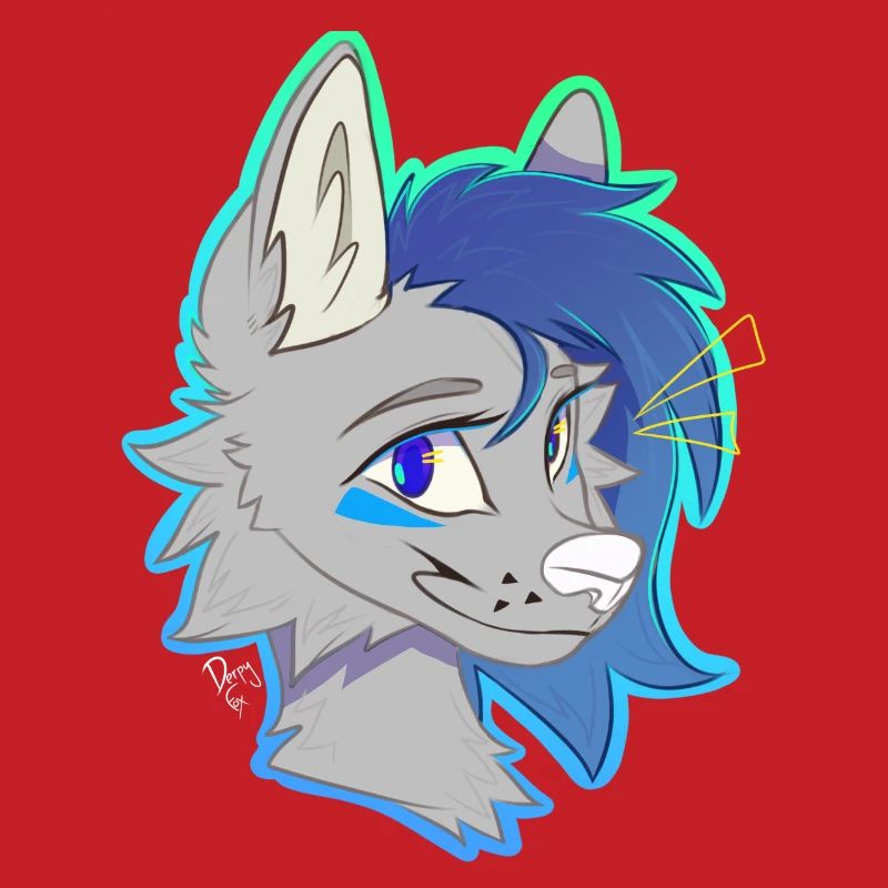 Wind Chime, the She-Wolf (by Derpy Fox)