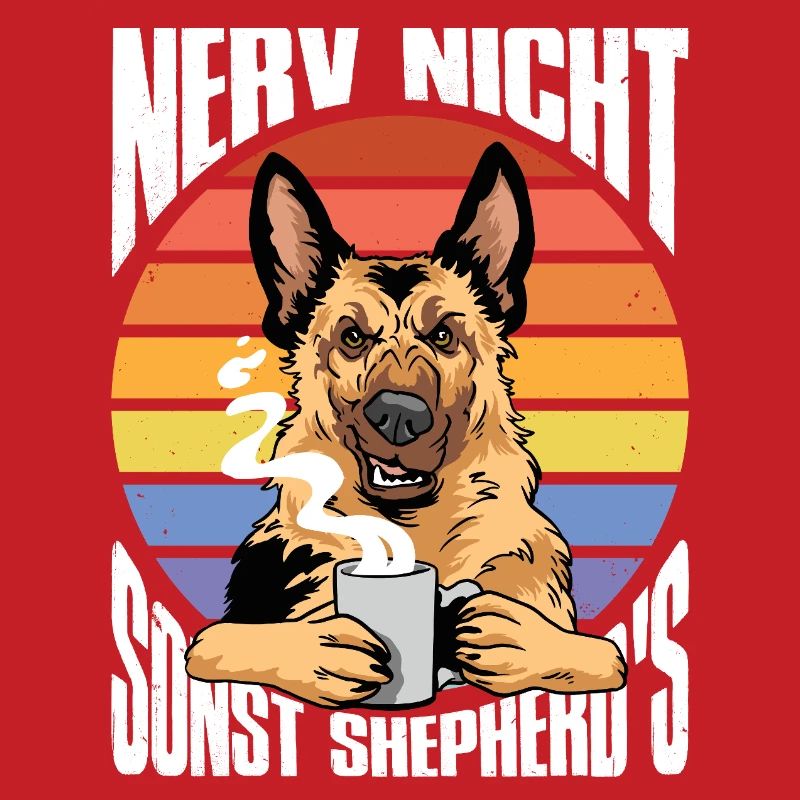 Schäferhund Geschenke Hund Herrchen Gassi