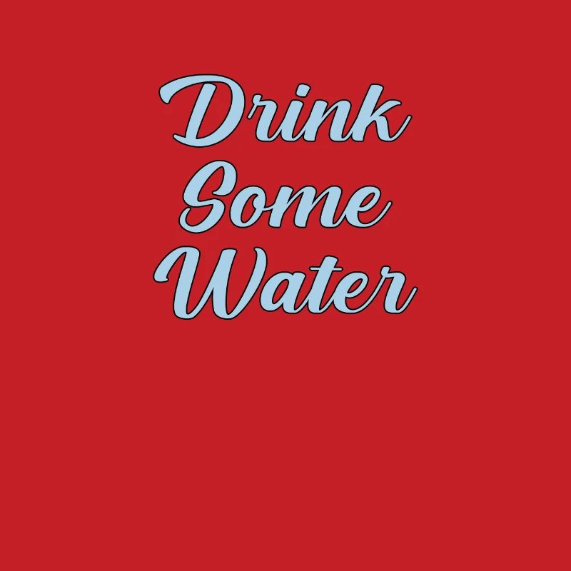 Buvez de l’eau scripte