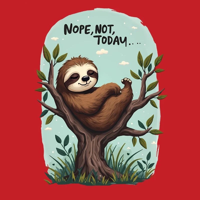 Sloth Mode Relaxation: Nope, Not Today,