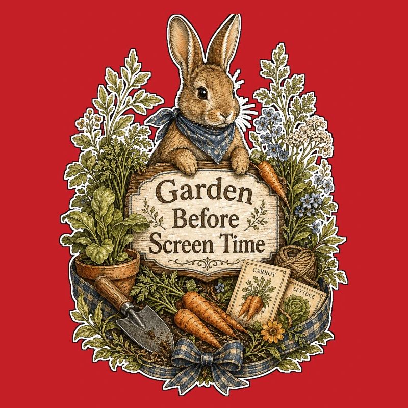Garden Before Screen Time