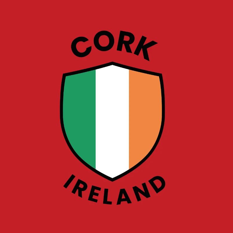 Tricolore du Bouclier d’Irlande de Cork