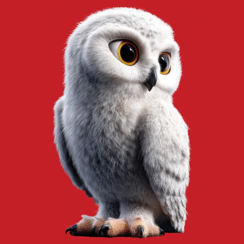Schneeeule Weiße Eule Kauz Uhu Owl Schnee Eulen