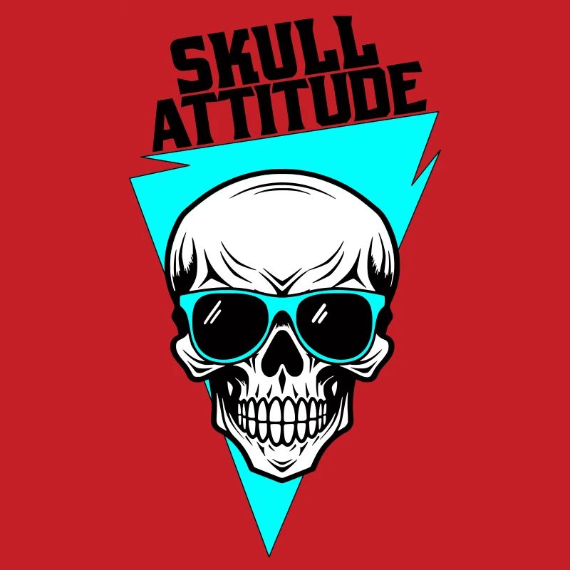 Skull with Glasses