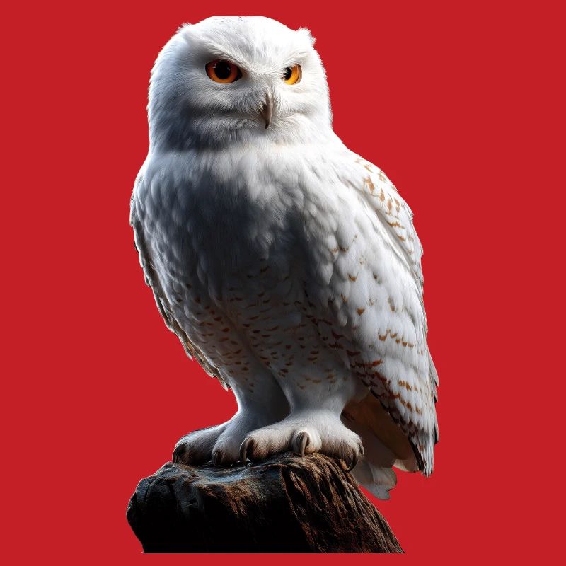 Schneeeule Weiße Eule Kauz Uhu Owl Schnee Eulen