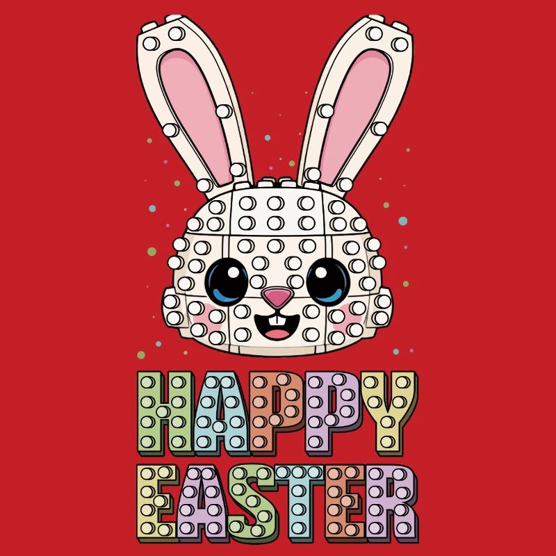 Master Builder Brick Builder Bunny Face Bricks
