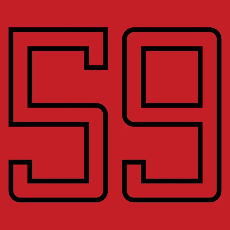 Numéro 59 (Style Université)